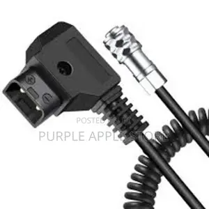D-tap To Bmpcc Coiled Power Cable For Blackmagic