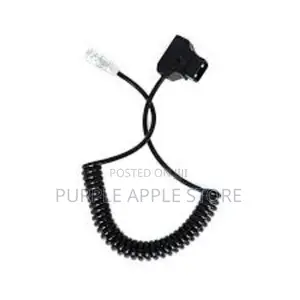 D-tap To Bmpcc Coiled Power Cable For Blackmagic