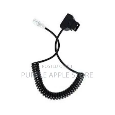 D-tap To Bmpcc Coiled Power Cable For Blackmagic