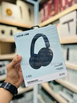 Green Lion Denmark Wireless Bluetooth Headphones 25 Hours of Playtime