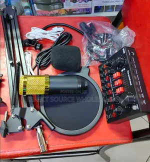 V8sk Audio Recording Kit – Mic, Sound Card Stand
Premium V8sk Card