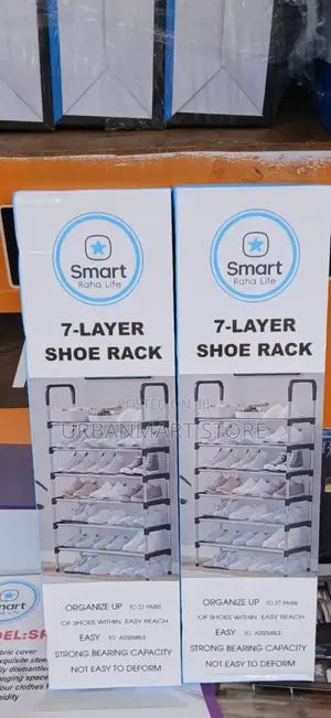 7 Layer Shoe Rack Organizer for Home and Office