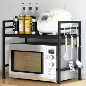 Expandable Metallic High Quality Modern Microwave Stand*