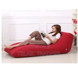 S-Shaped Inflatable Sofa Bed