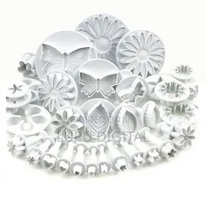 *33pcs Bake Tool Flower Plunger Fondant Mold Cutter