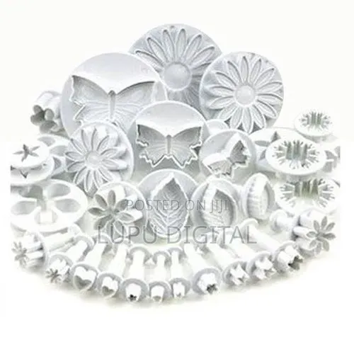 *33pcs Bake Tool Flower Plunger Fondant Mold Cutter