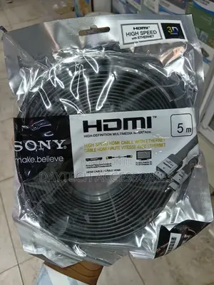 Sony Hdmi to Hdmi Full Hd High Speed Flat Cable 5m