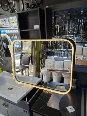 Led Mirror Rectangle Crystal