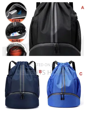 Gym Bag With Shoe Compartment