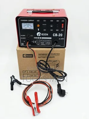 Edon Cb-20 Portable Car Battery Charger 12v/24v Heavy Duty.