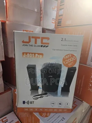 JTC Mtungi 2.1ch Hometheatre-Bt/Fm/Usb-12,000w-System