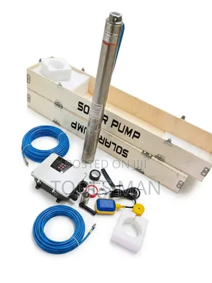Solar Borehole Submersible Water Pump Kit With MPPT Controller.
