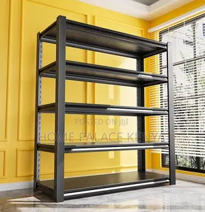 Storage Rack; 5-Layer Adjustable Storage Rack Floor-Standing