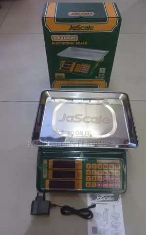 30kg Electronic Scale/ Jadever Rechargeable Digital Scale Max 30kg
