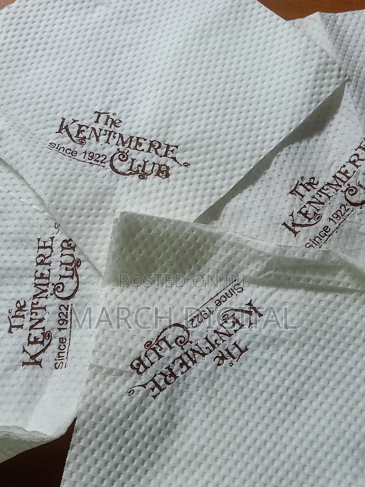 Serviette Branding