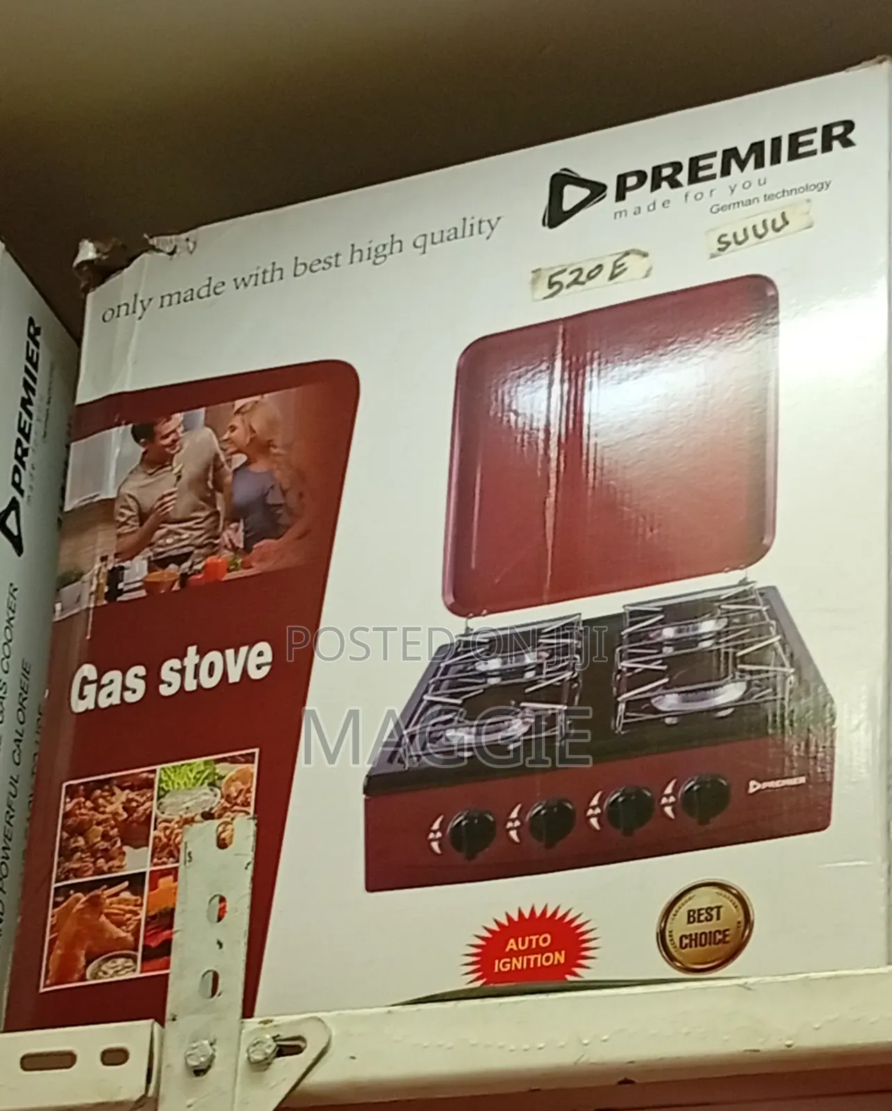 Gas Stove Available