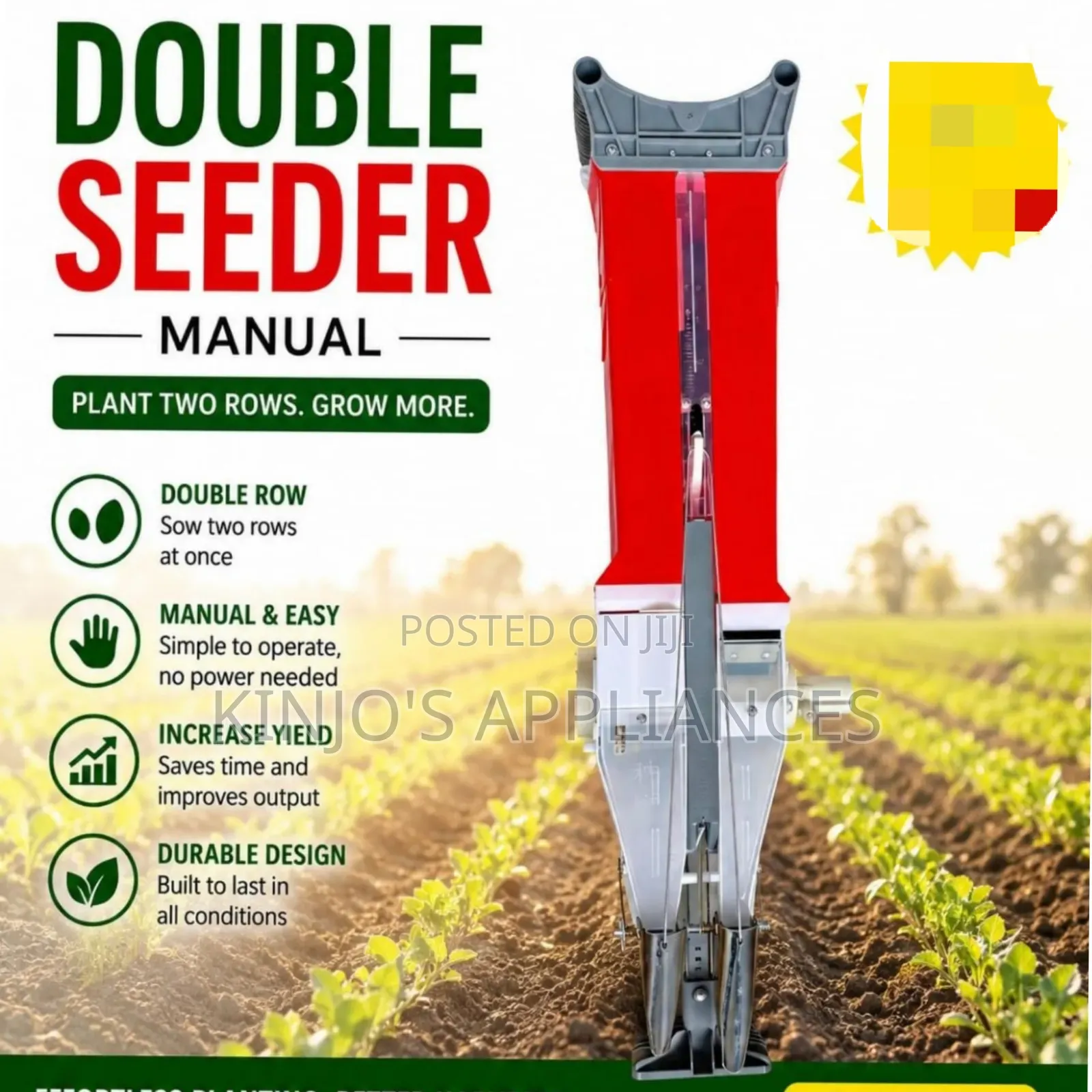Premier Double Seeder Manual