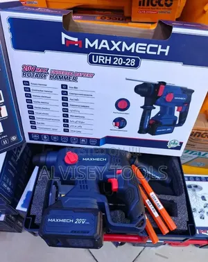 Powerful Maxmech Cordless Rotary Hammer 20v