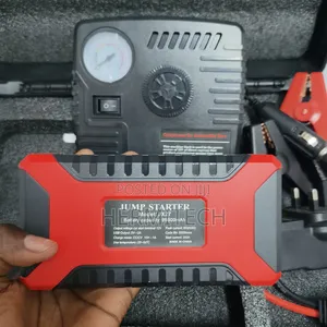 99800mah Car Jump Starter Kit With Jumpers and Compressor