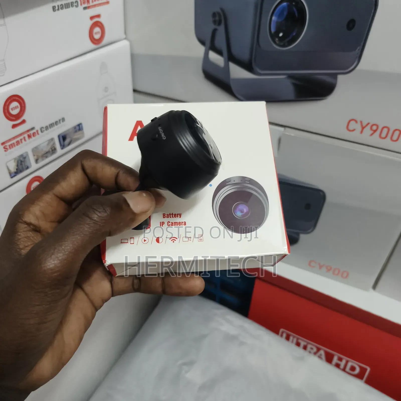 Battery Ip Camera Hd Wireless Wifi Connection CCTV