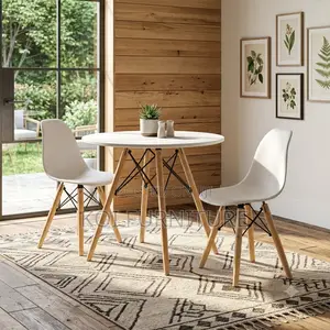 Dining Chairs; Eames Dining Chairs With Wooden Legs