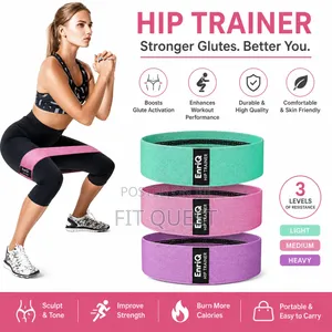 Fitness Resistance Hip Trainer Exercise Bands Set