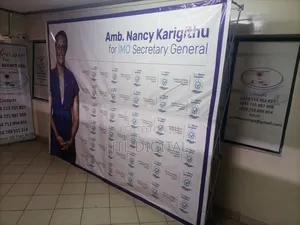 Custom Event Promotional Backdrop Banner Printing