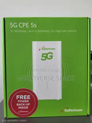 Safaricom 5g Wi-Fi 6 Huawei Wireless Router 3700mbps With Powerbank