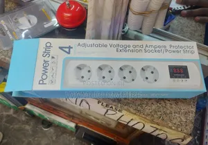 Jiuji Electric Adjustable Voltage, Ampere Protector Power Strip Socket