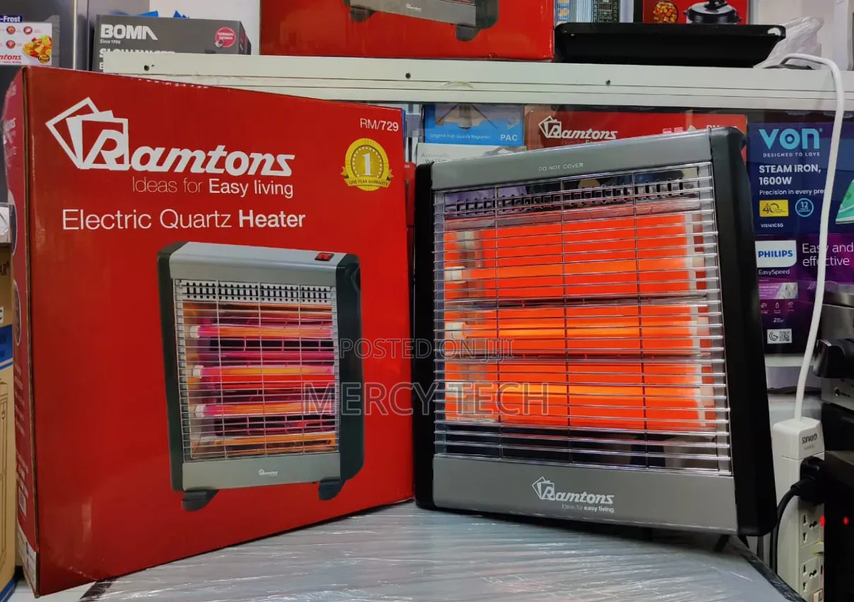 Ramtons Quartz Heater Rm729