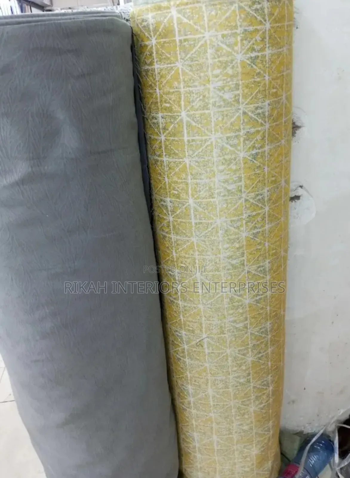Classic Curtains Grey and Gold Curtains Environmental Friendly Justin