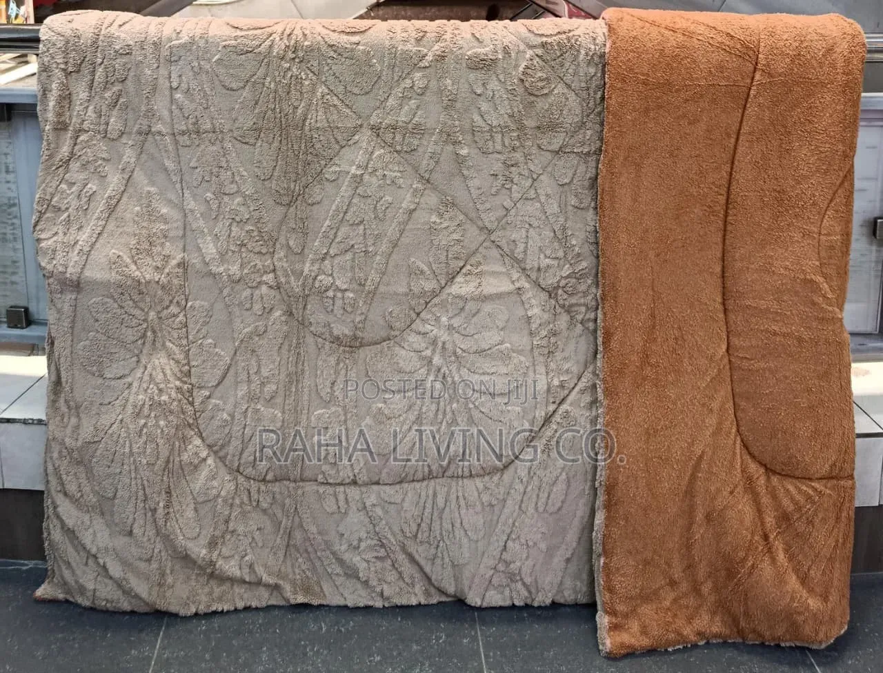 Plain Single Sherpa Duvet | Woolen | 200x230cm