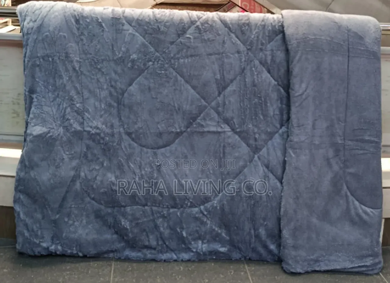 Plain Single Sherpa Duvet | Woolen | 200x230cm