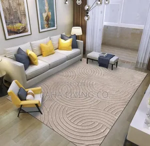 American Luxury Fur Carpet | 5x8 | Grey Cream Beige