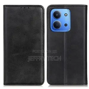 Caseme Redmi 15c Flip Cover Black