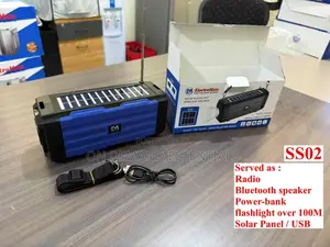Speaker Electromate Ss02 Has Powerbank, Bluetooth Speaker Flashlight