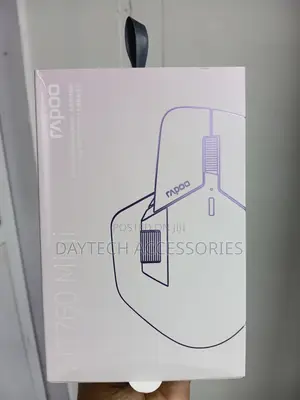 Rapoo Mt760 Mini Multimode Rechargable Wireless Mouse.