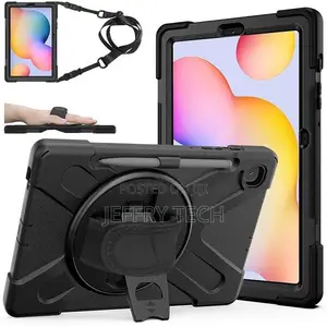 Armor Case for Samsung Galaxy Tab S6 Lite 10.4 Inch, Protective With H