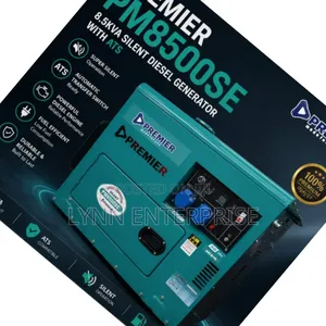 Premier 8.5kva Silent Diesel Generator With Ats
