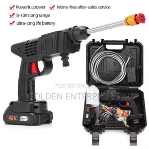 Powerful Wireless Car Wash Gun – Make Car Cleaning Easy