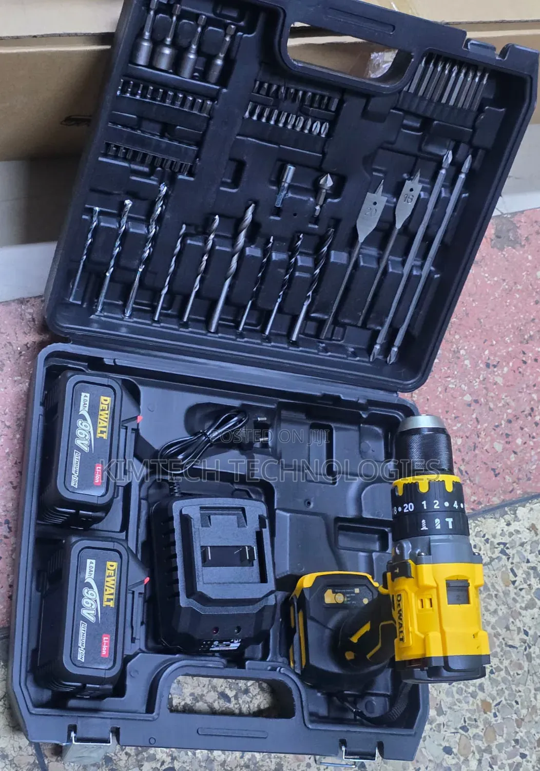 Dewalt 96v Impact Brushless Drill 
2 Batteries