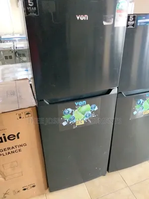 Von Double Door 197 Liters Refrigerator No Frost
