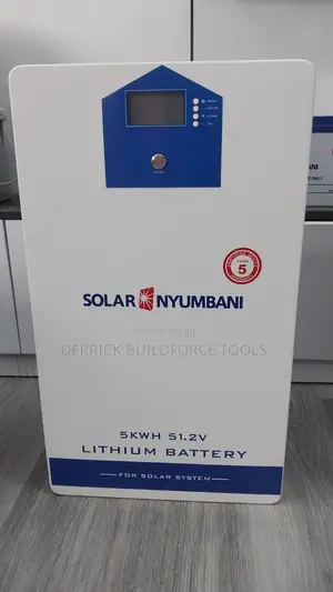 Solar Nyumbani 5kwh 51.2v 100ah Lithium Ion Solar Battery