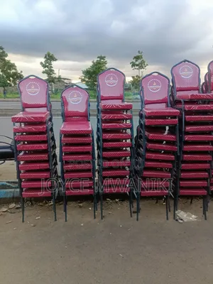 Red Conference Branded Chairs or Church Chairs