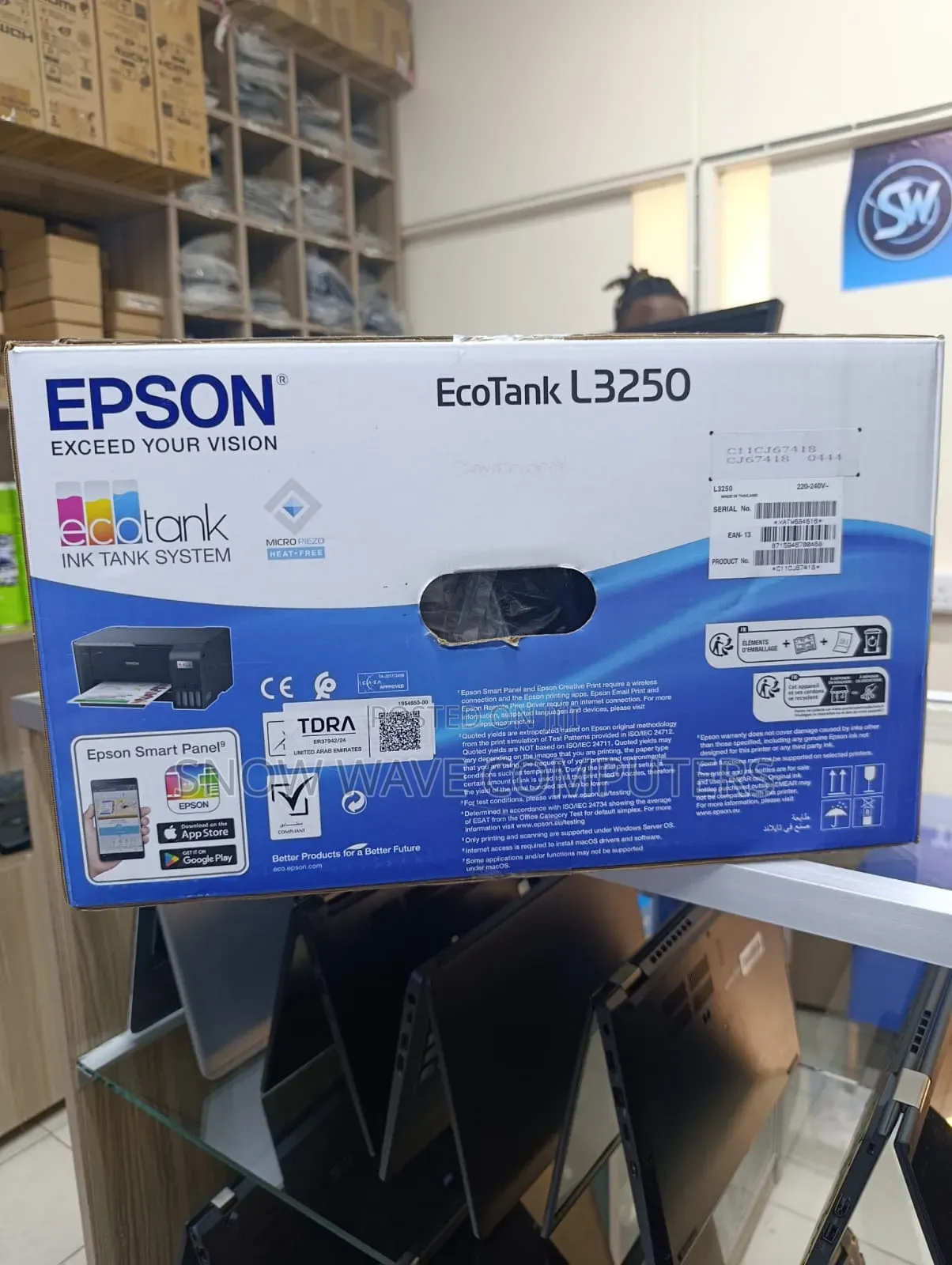Epson Ecotank L3250 Inkjet All in One Printer