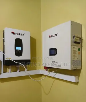 Amizar 3.2kva - 24v Hybrid Inverter - 2.56kwh - 24v Lithium Battery