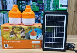 *Dual Bulb Solar Light