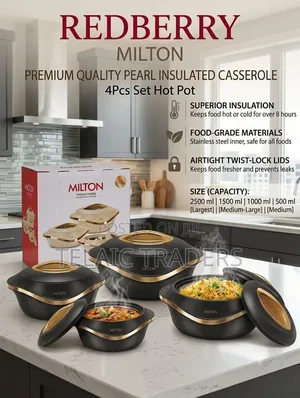 Redberry Hotpot Milton 4 Pieces