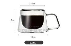 180ml Double Wall Crystal Clear Acrylic Cup-Pa