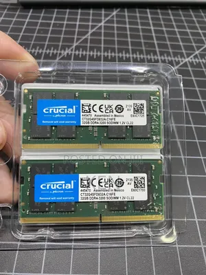32gb Crucial Ddr4 3200 Ram for a Laptop